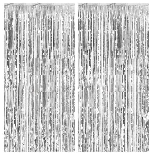 This metallic tinsel door curtain is made of premium shiny aluminum foil with rich color options (silver, pink, hot pink, purple, rose gold, etc.), excellent drape and sparkling effect, perfect for parties, weddings and festive decor to create a dreamy atmosphere. We can customize colors, sizes, packaging and logo printing based on your needs, supporting small batch B2B wholesale.