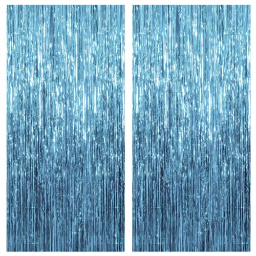 This metallic tinsel door curtain is made of premium shiny aluminum foil with rich color options (silver, pink, hot pink, purple, rose gold, etc.), excellent drape and sparkling effect, perfect for parties, weddings and festive decor to create a dreamy atmosphere. We can customize colors, sizes, packaging and logo printing based on your needs, supporting small batch B2B wholesale.