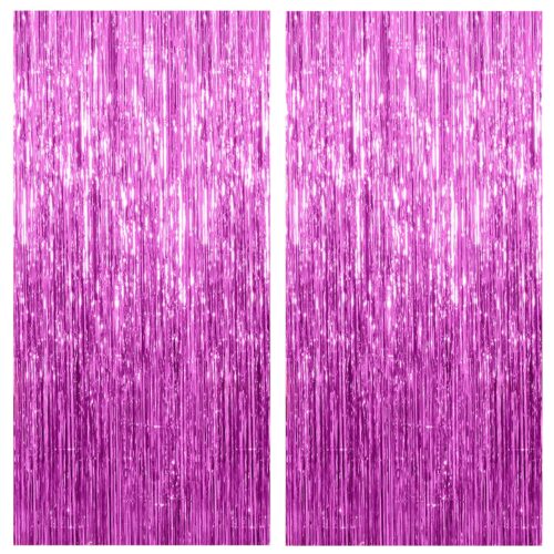 This metallic tinsel door curtain is made of premium shiny aluminum foil with rich color options (silver, pink, hot pink, purple, rose gold, etc.), excellent drape and sparkling effect, perfect for parties, weddings and festive decor to create a dreamy atmosphere. We can customize colors, sizes, packaging and logo printing based on your needs, supporting small batch B2B wholesale.