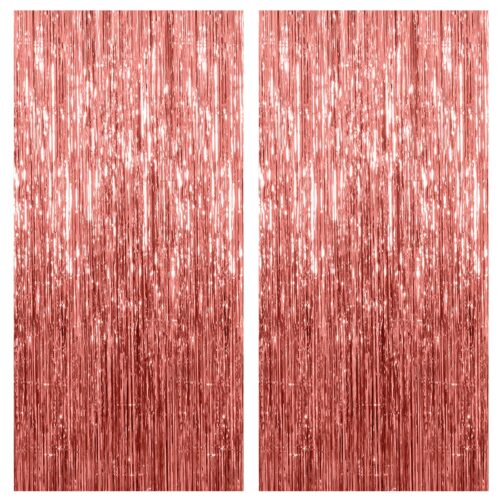 This metallic tinsel door curtain is made of premium shiny aluminum foil with rich color options (silver, pink, hot pink, purple, rose gold, etc.), excellent drape and sparkling effect, perfect for parties, weddings and festive decor to create a dreamy atmosphere. We can customize colors, sizes, packaging and logo printing based on your needs, supporting small batch B2B wholesale.