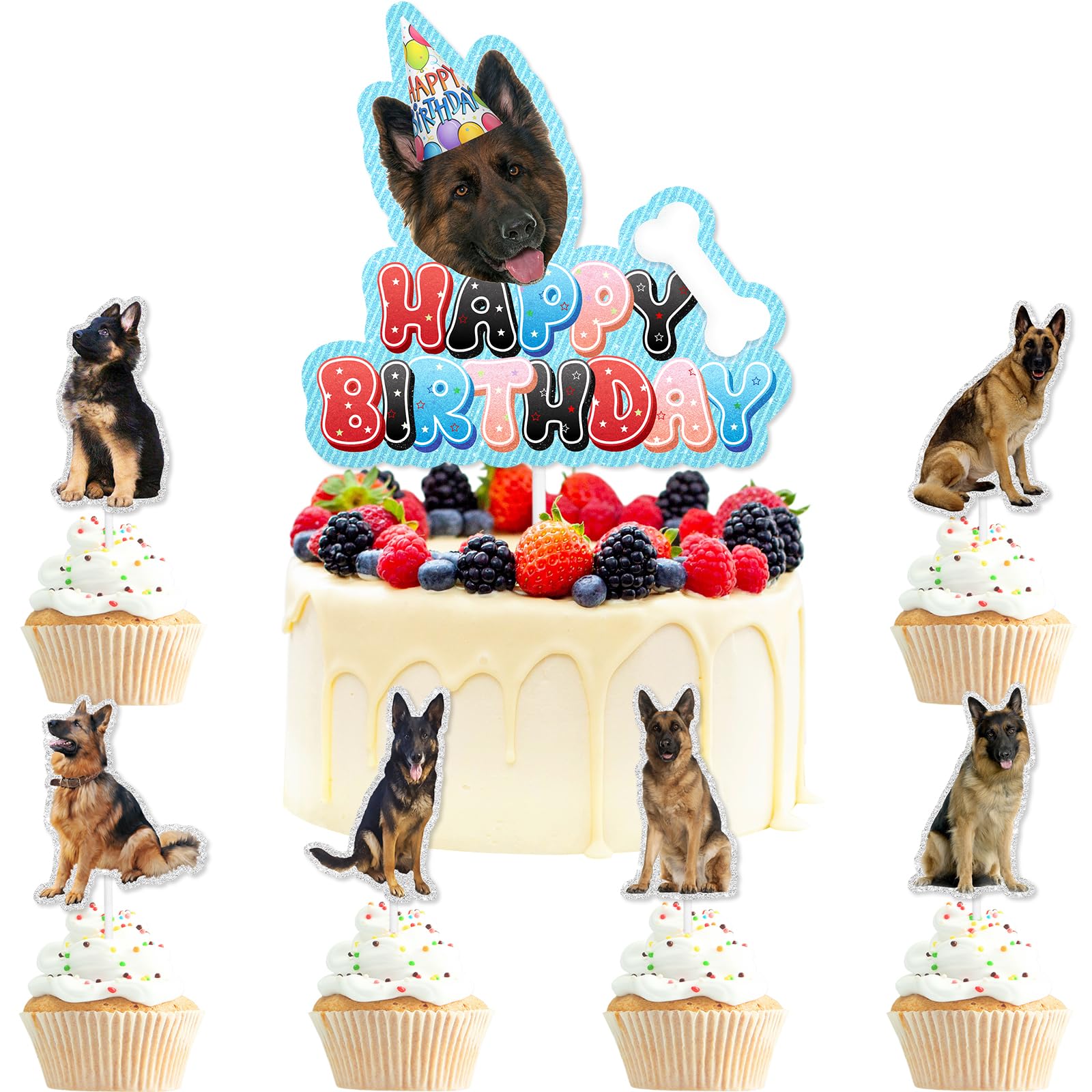 Cake Toppers Wholesale Manufacturer - Custom Puppy Pet Birthday Party Cake Decorations - Image 3