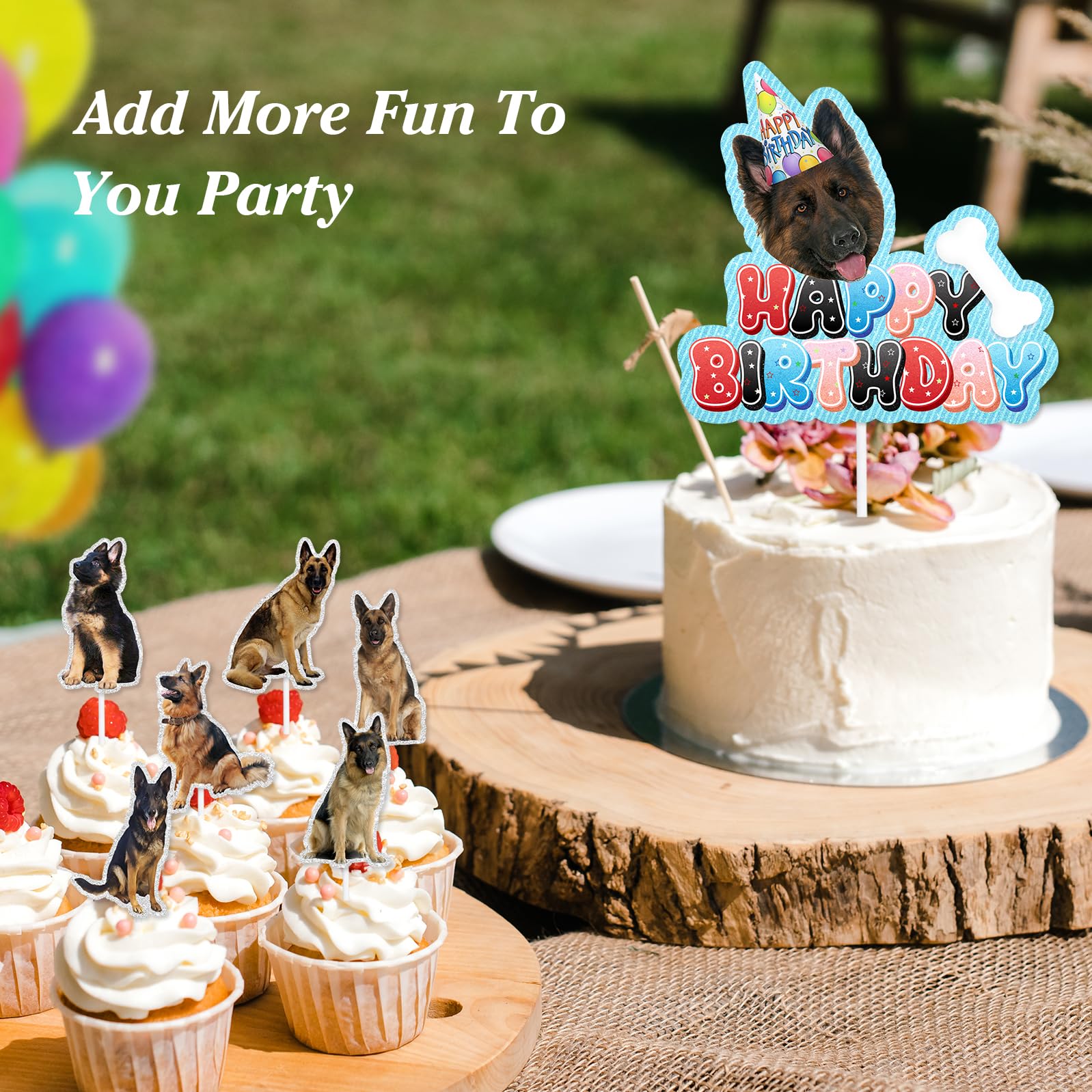 Cake Toppers Wholesale Manufacturer - Custom Puppy Pet Birthday Party Cake Decorations - Image 4