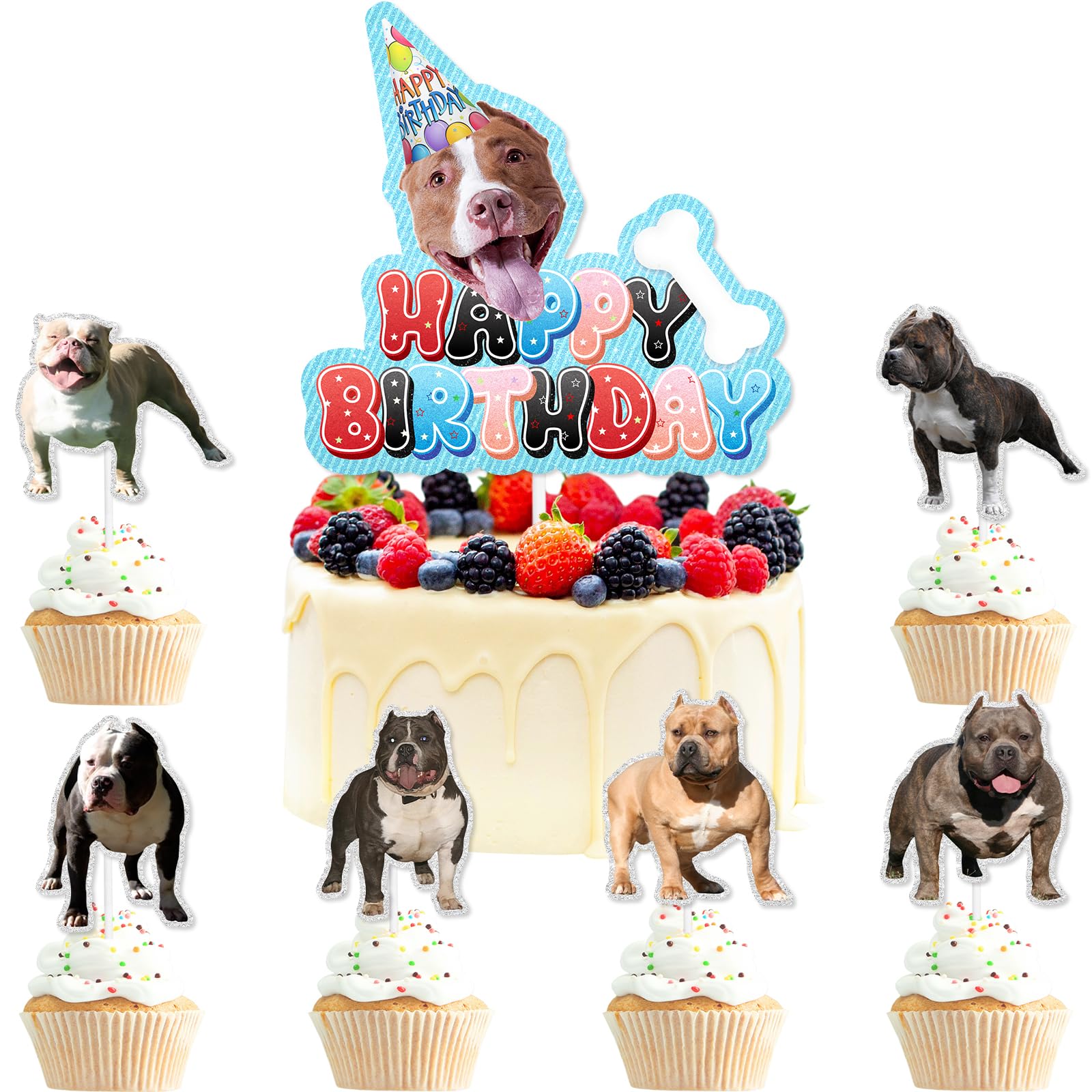 Cake Toppers Wholesale Manufacturer - Custom Puppy Pet Birthday Party Cake Decorations - Image 5