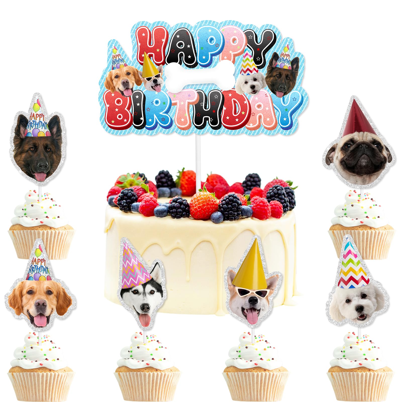 Cake Toppers Wholesale Manufacturer - Custom Puppy Pet Birthday Party Cake Decorations - Image 7