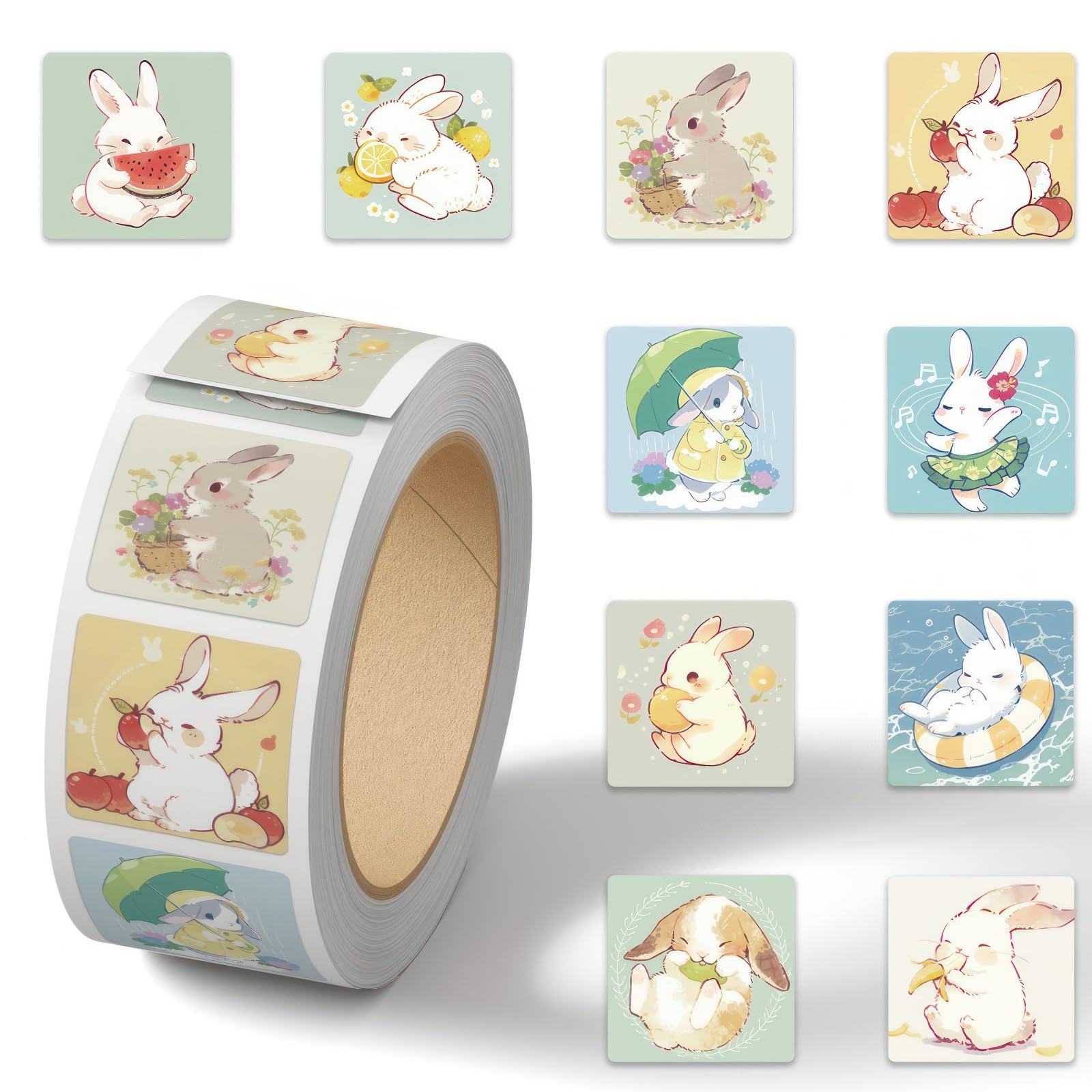 Custom Decals Factory - Easter Bunny Waterproof Vinyl Sticker Roll