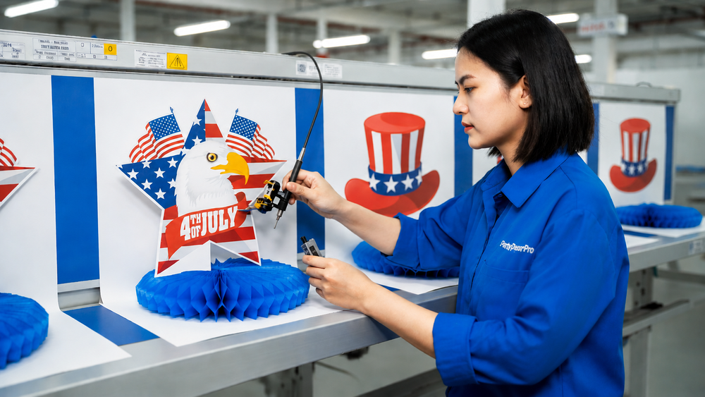 diy_honeycomb_centerpiece_Manufacturing_Process_