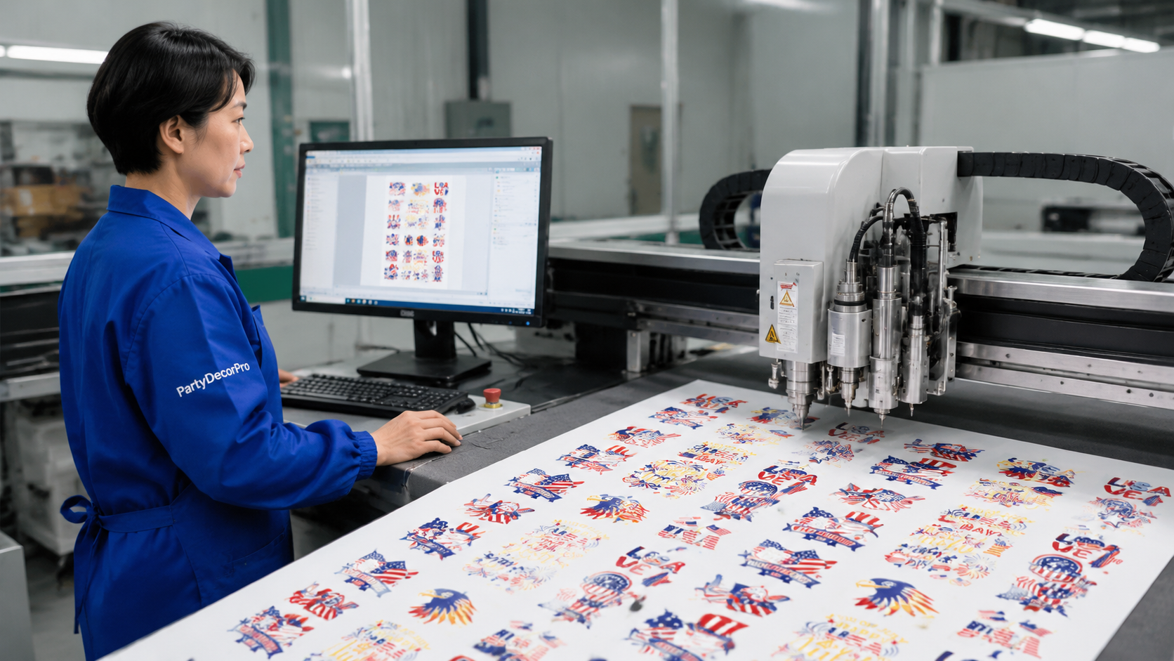 july 4th temporary tattoos Manufacturing Process 