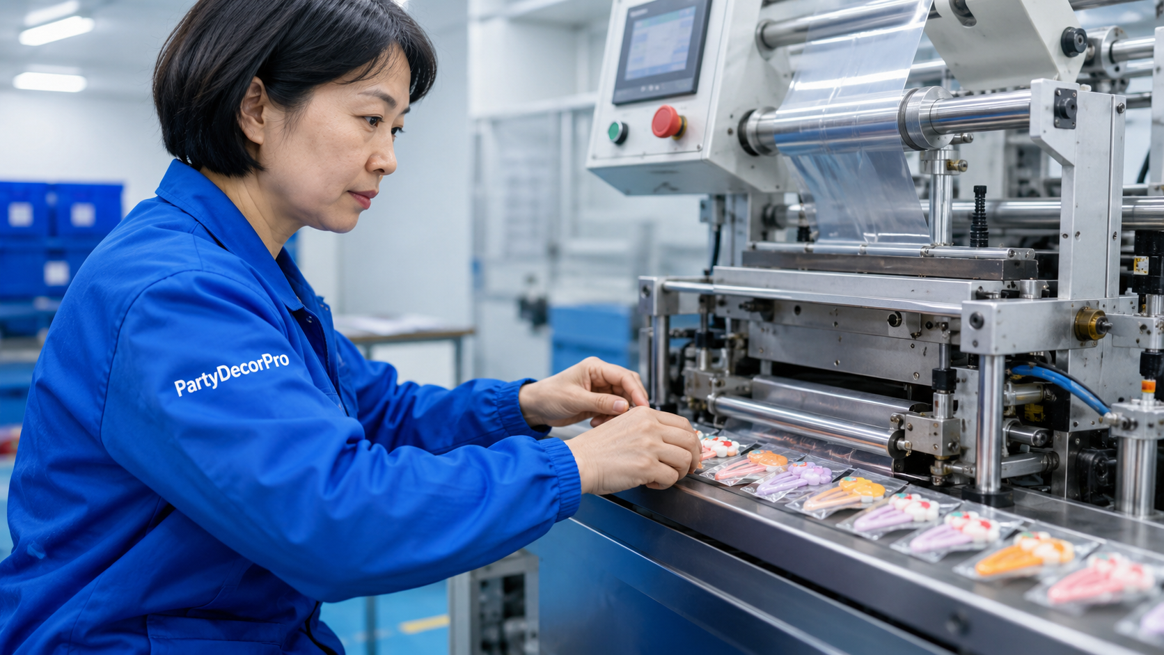cute hair barrettes Manufacturing Process 