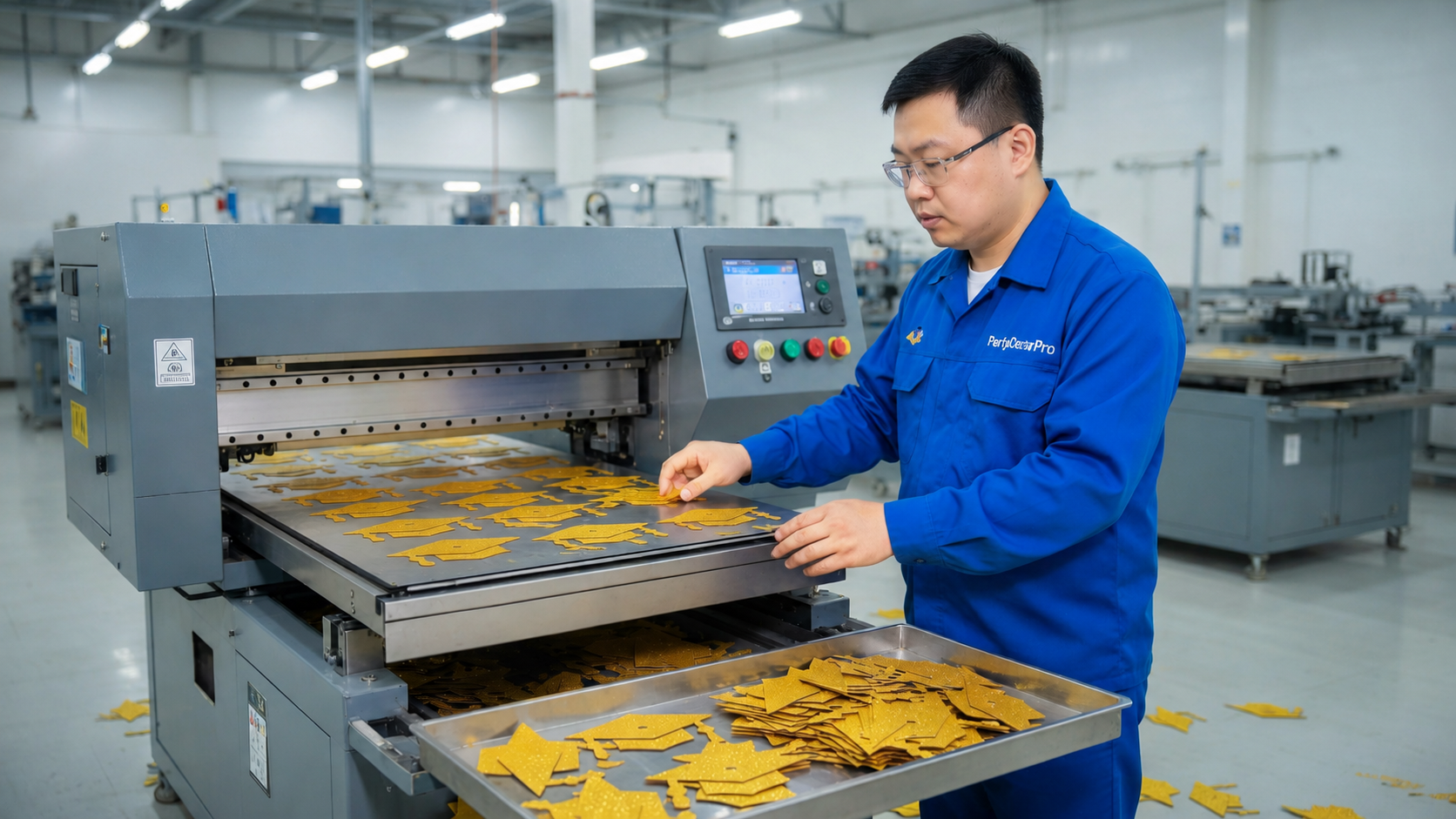 confetti graduation Manufacturing Process 