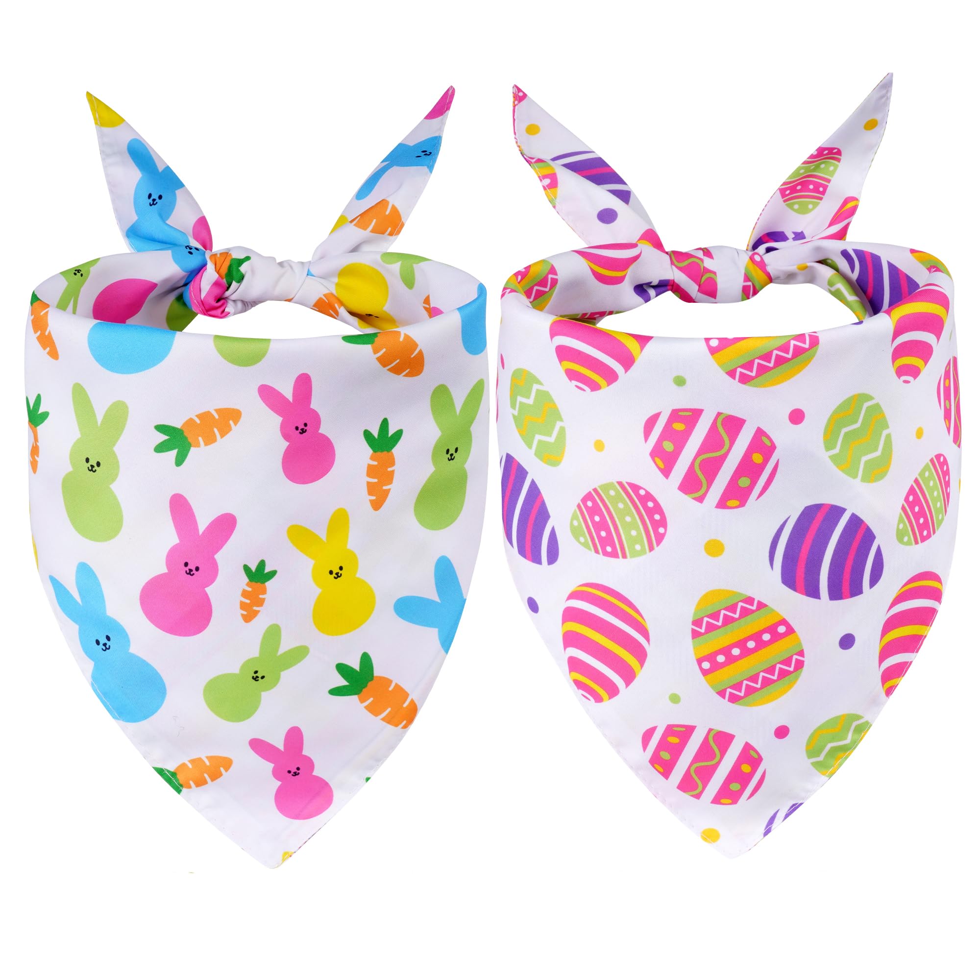 Pet Bandana Factory - Reversible Easter Rabbit Egg Pet Scarf