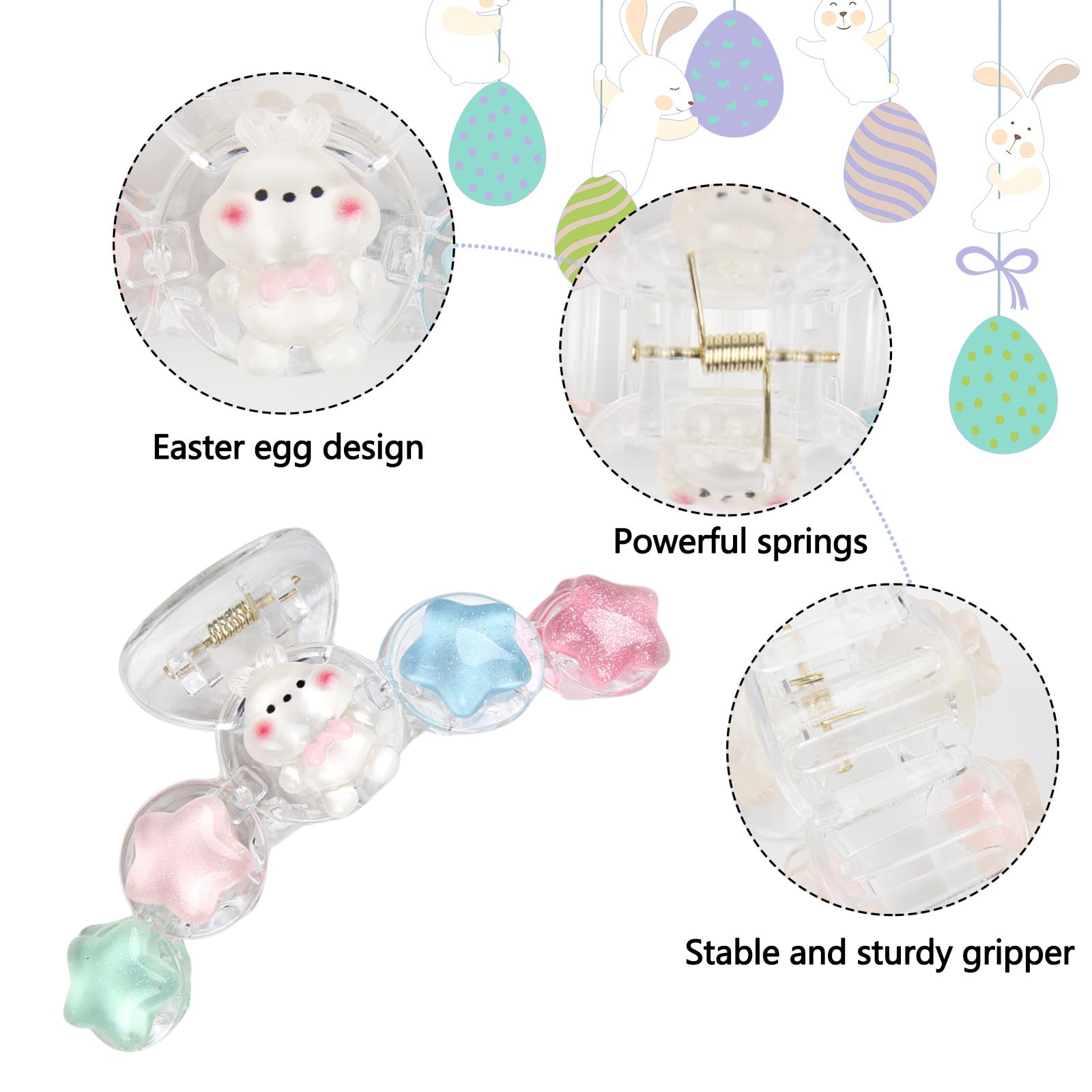 Hair Clips Plastic