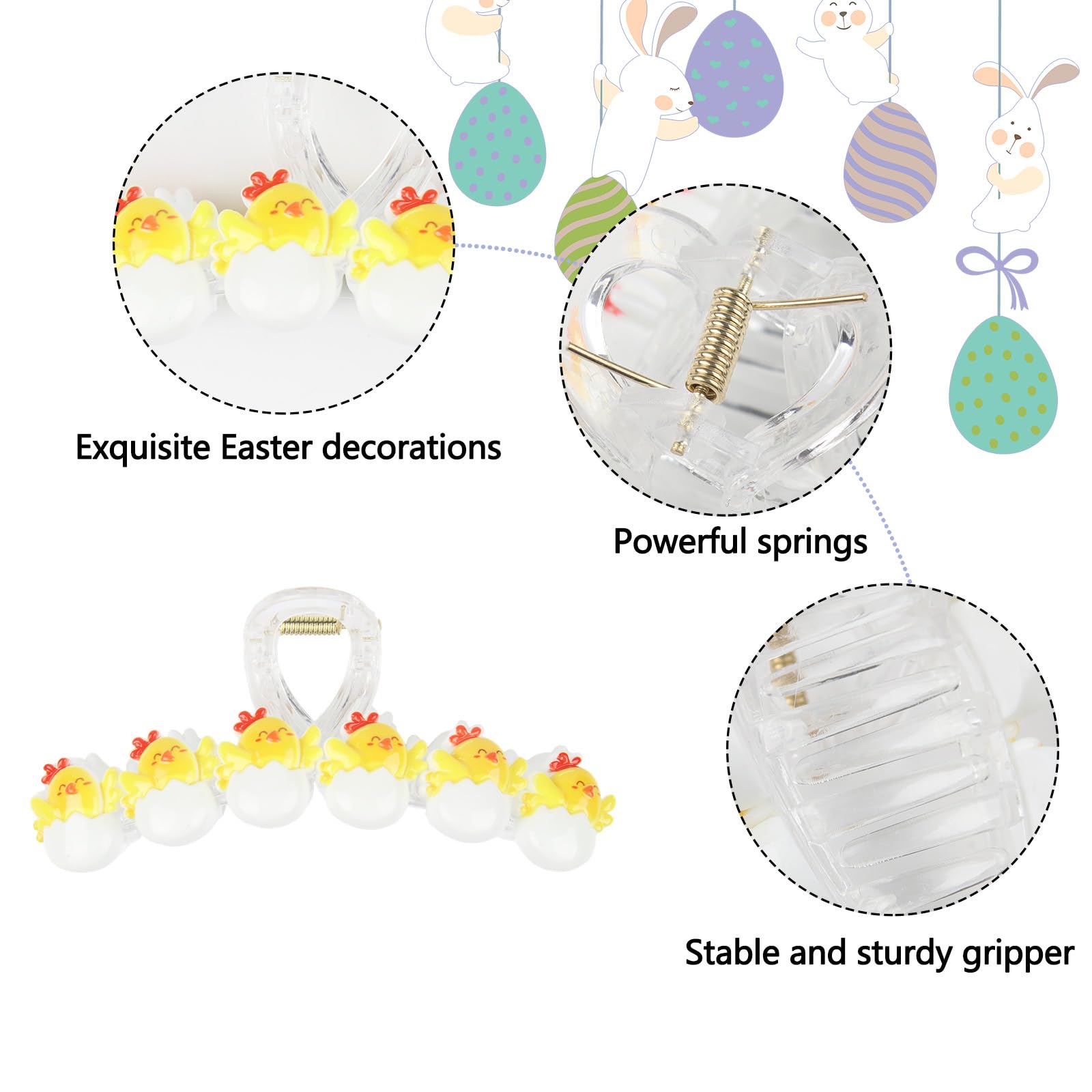 Hair Clips Plastic