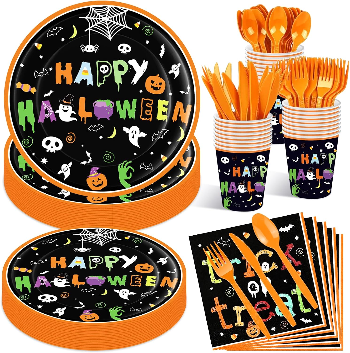 Halloween Party Tableware 