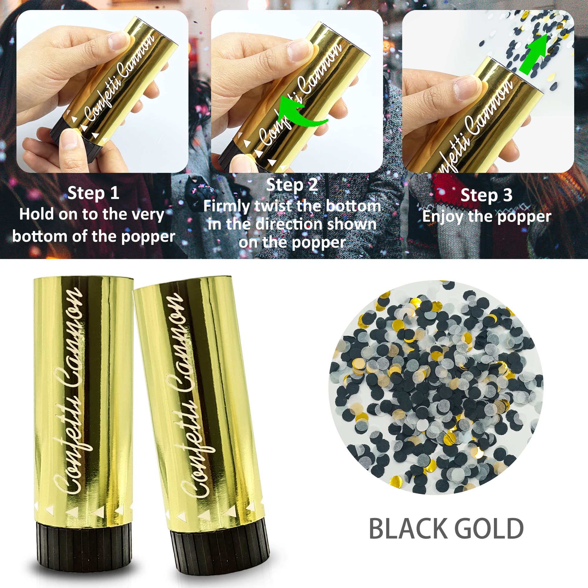 Handheld Confetti Cannon