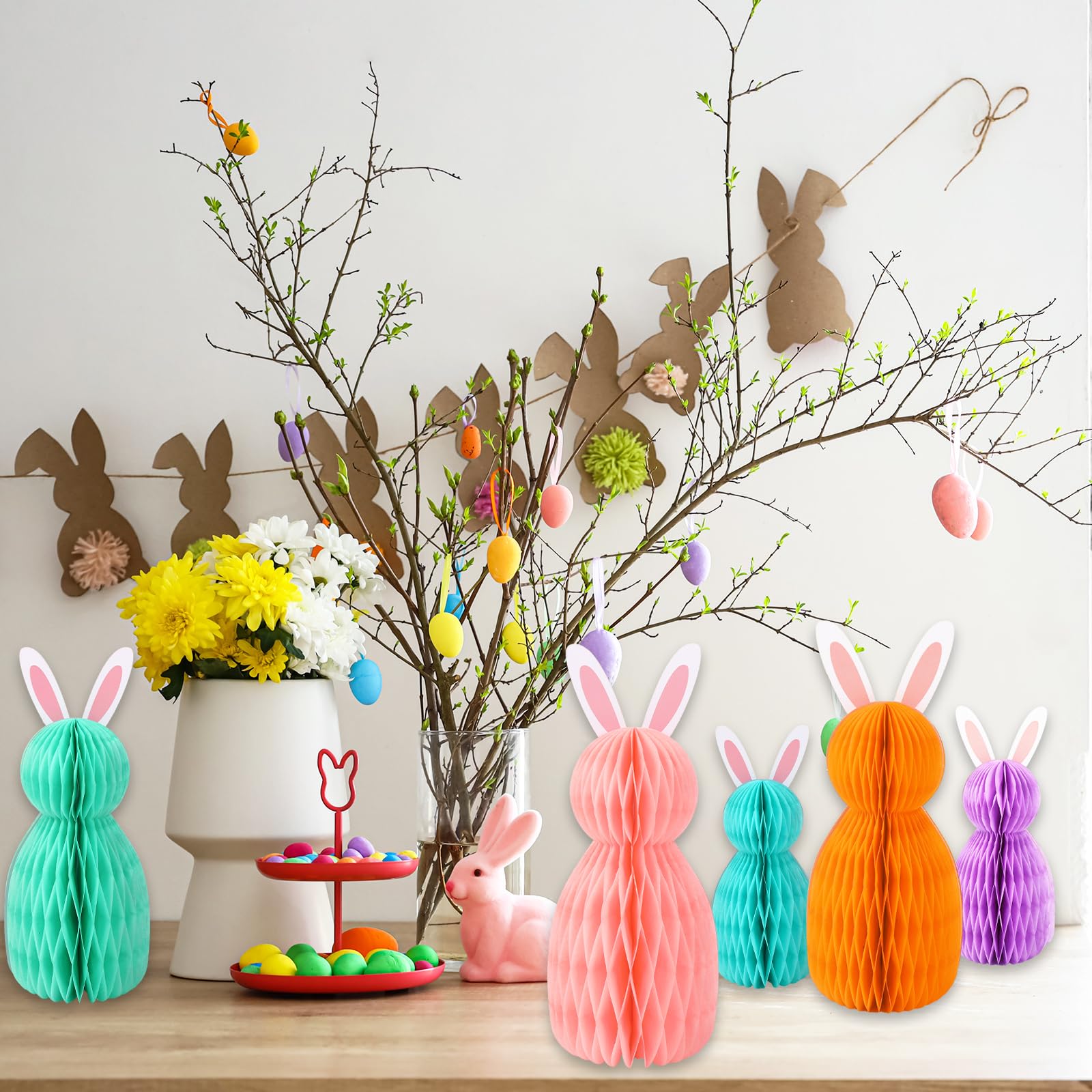 Honeycomb Table Decorations