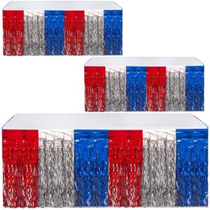 Metallic Table Skirt