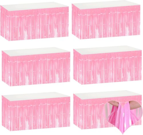 Metallic Table Skirt