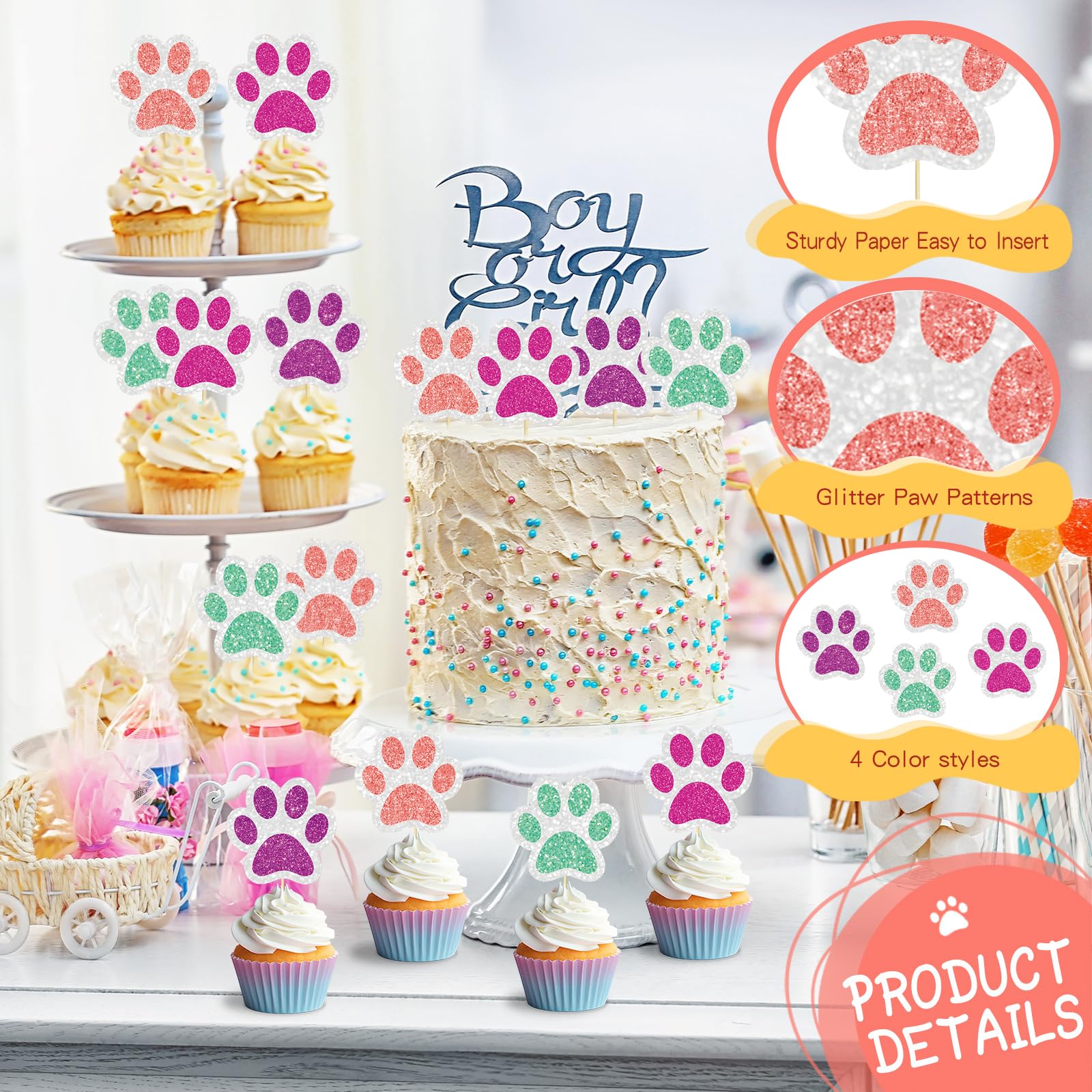 Party Animal Cake Toppers