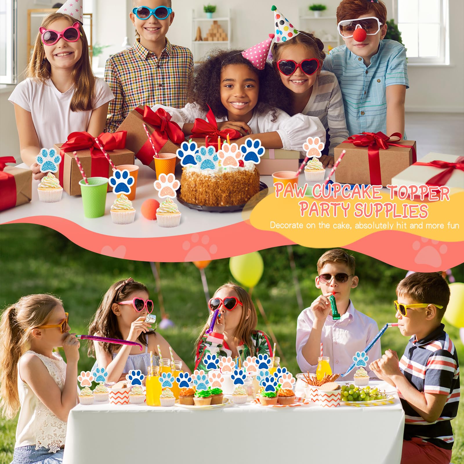 Party Animal Cake Toppers