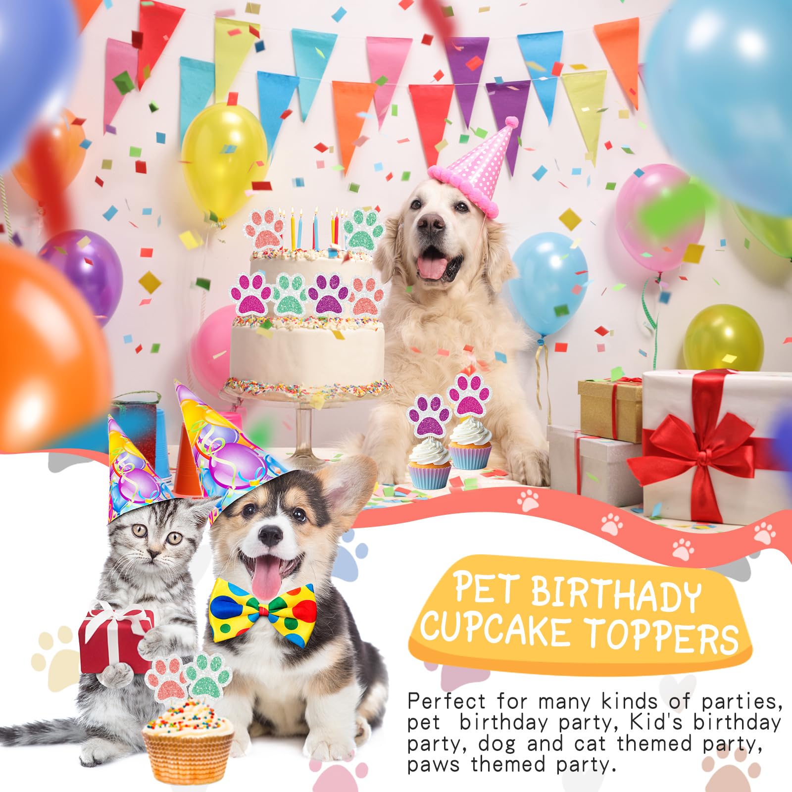 Party Animal Cake Toppers