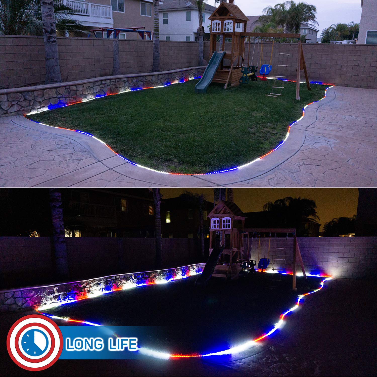 LED Rope Lights Manufacturer - Waterproof Dimmable Patriotic Rope Lights - Image 4