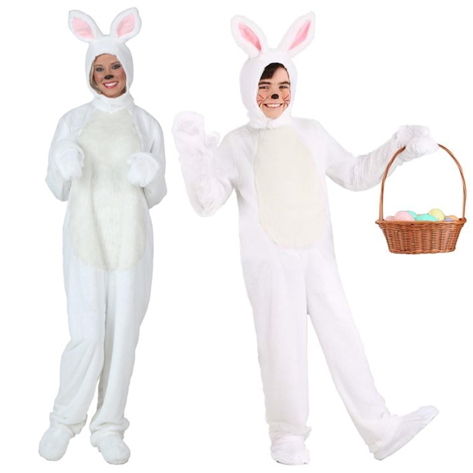Wholesale Party Costumes Factory - Easter Bunny Onesie Adults & Kids