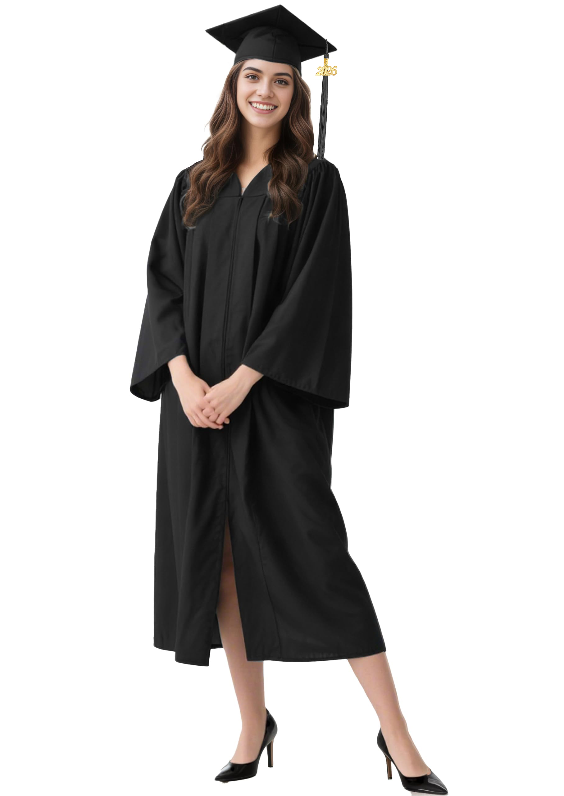 B2B Graduation Gown Wholesale Unisex Matte Cap And Gown 2026 with Tassel Set OEM Custom Manufacturer - Image 6