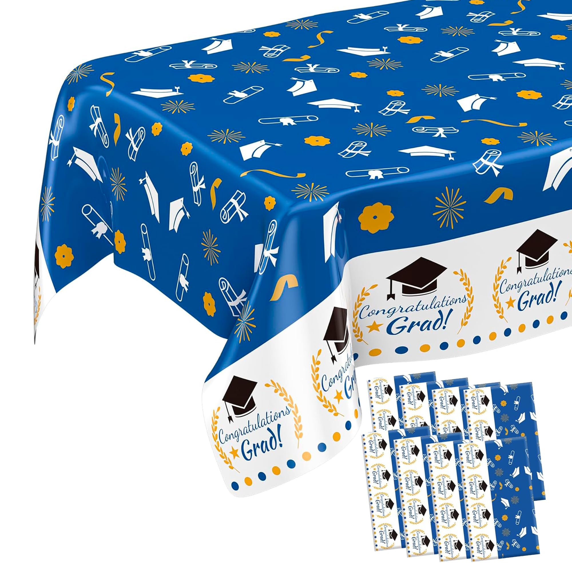 Wholesale Manufacturer Custom Graduation Tablecloths - Disposable Congrats Grad Party Table Covers