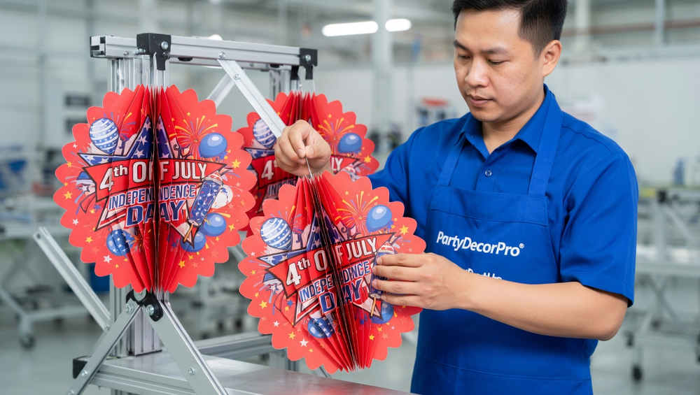 accordion ornament Manufacturing Process 