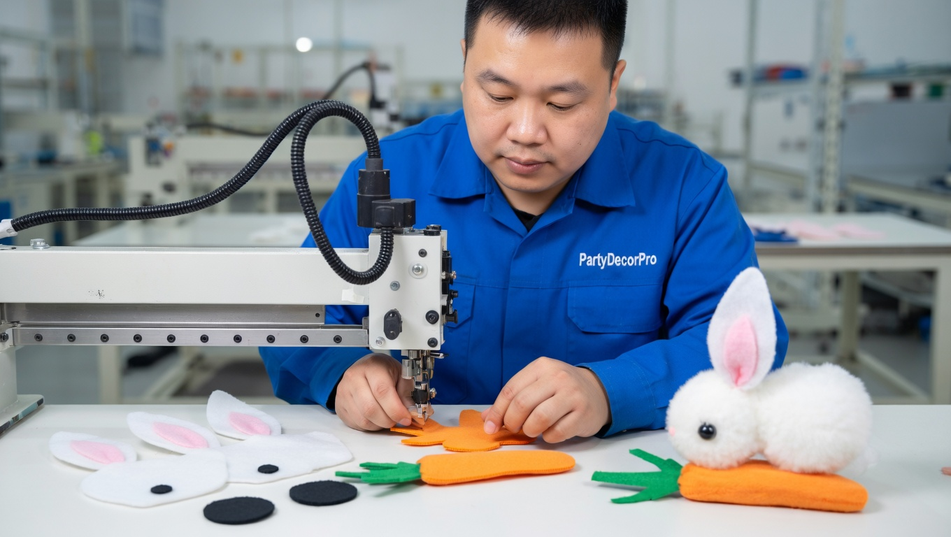 animal hair clips for women Manufacturing Process 