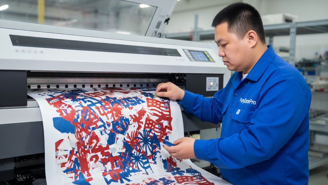 chaos confetti Manufacturing Process
