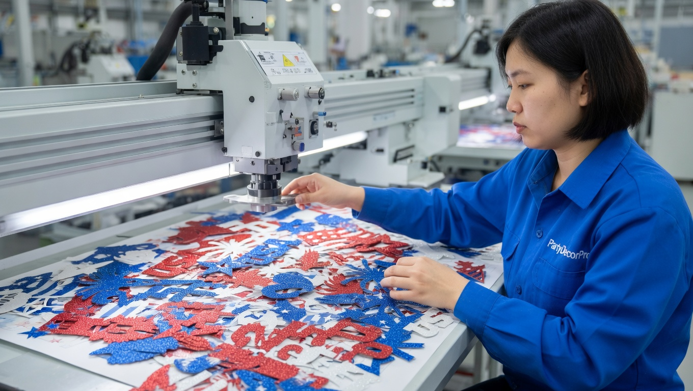 chaos confetti Manufacturing Process