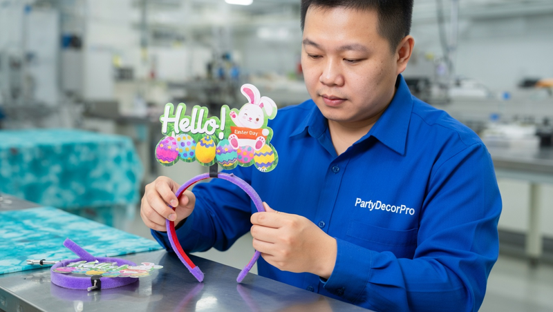 colorful headband Manufacturing Process 