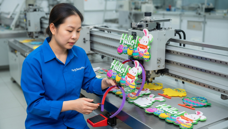 colorful headband Manufacturing Process 