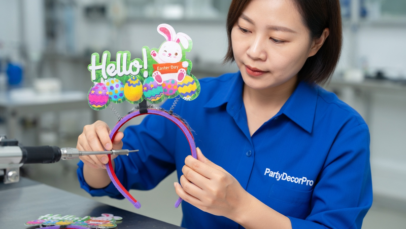 colorful headband Manufacturing Process 