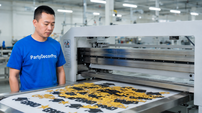confetti for graduation Manufacturing Process 