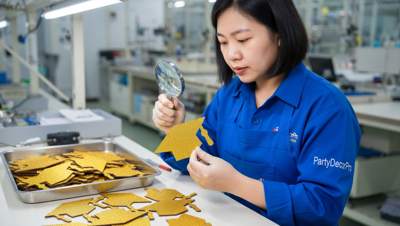 confetti graduation Manufacturing Process 