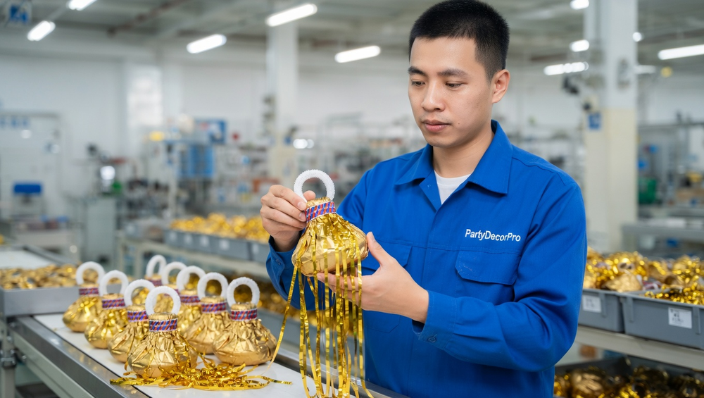 confetti streamers Manufacturing Process 