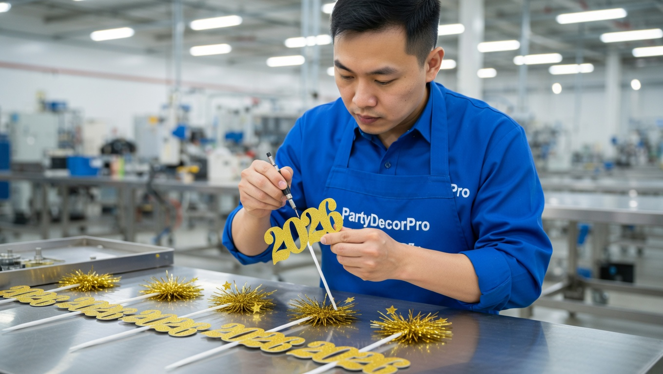 cupcakes toppers Manufacturing Process