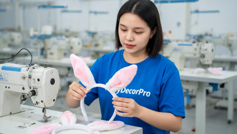 cute headbands for women Manufacturing Process 