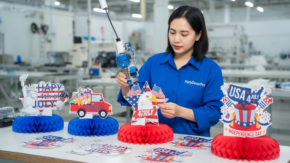 diy honeycomb centerpiece Manufacturing Process 