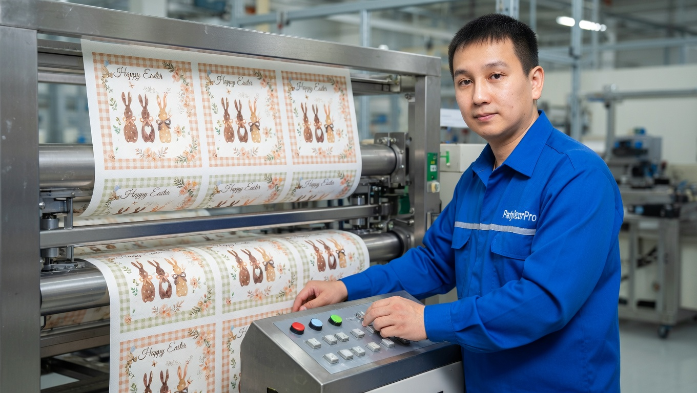 easter party tableware Manufacturing Process 