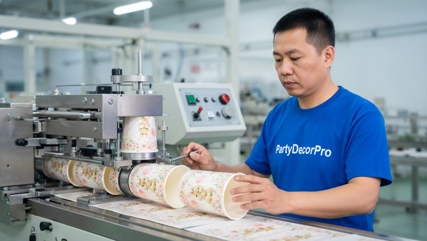 easter tableware Manufacturing Process 