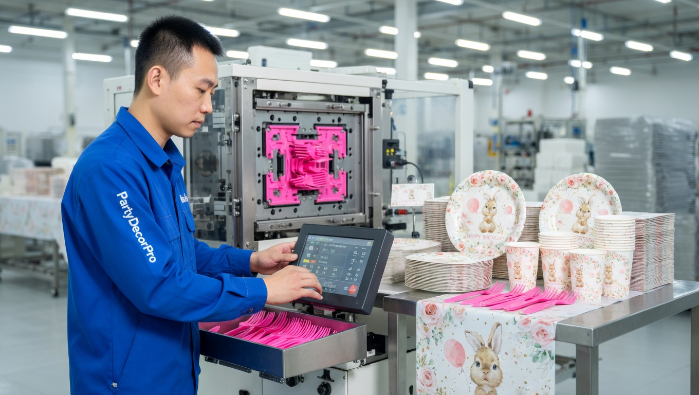 easter tableware Manufacturing Process 