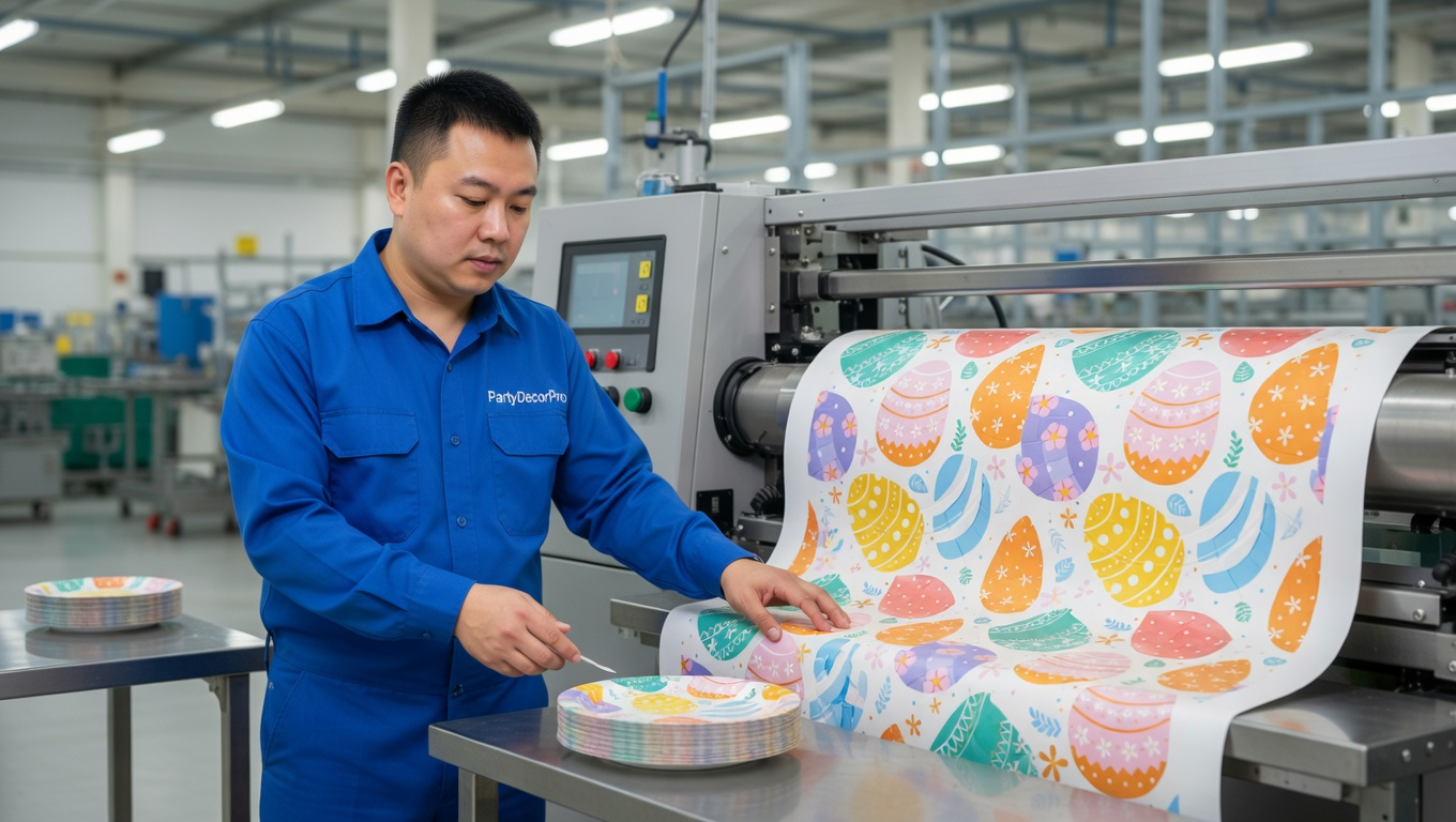 easter tableware set Manufacturing Process 
