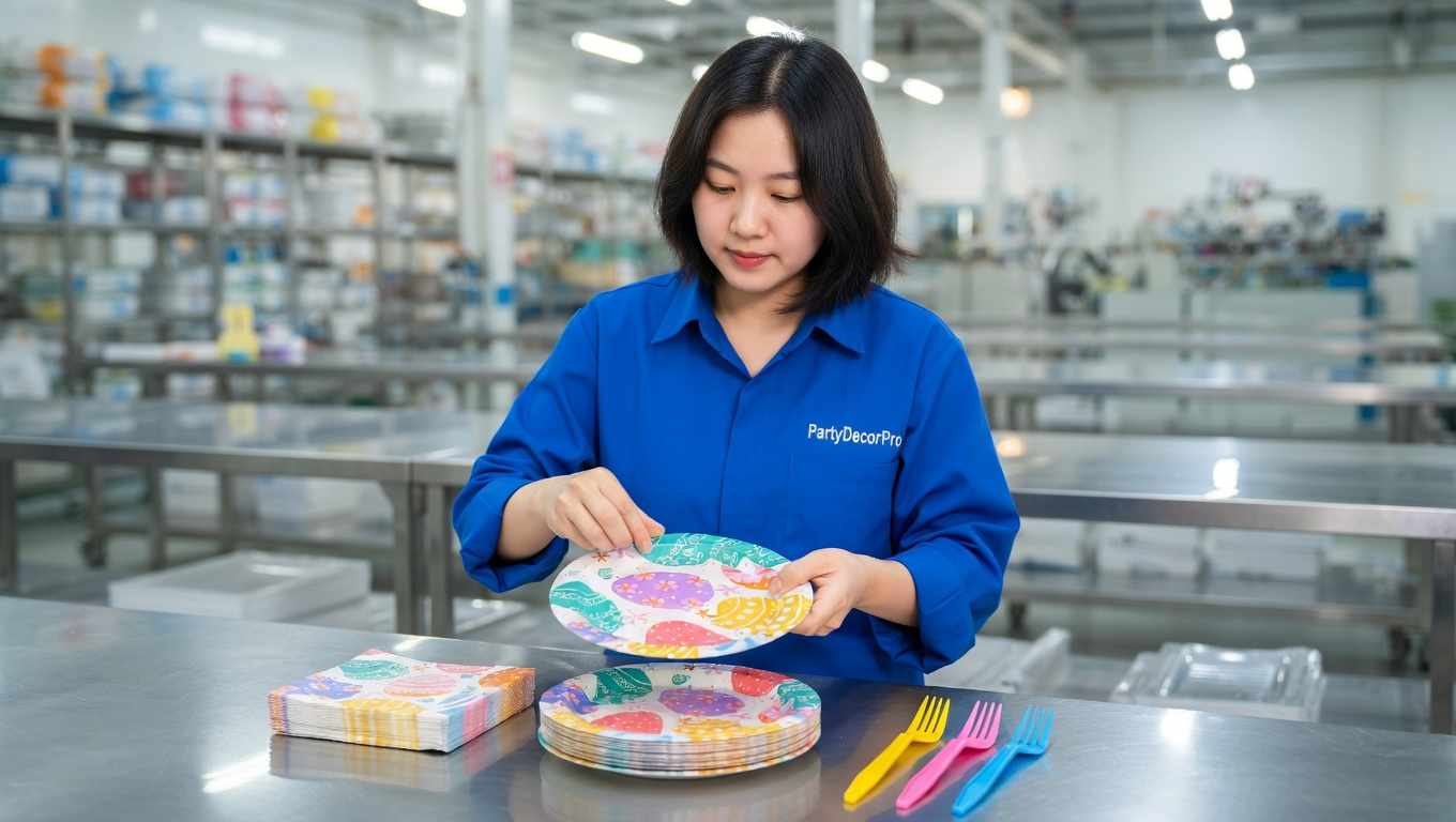 easter tableware set Manufacturing Process 