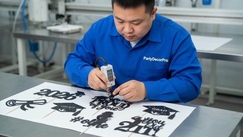 graduation cake decorations supplies Manufacturing Process