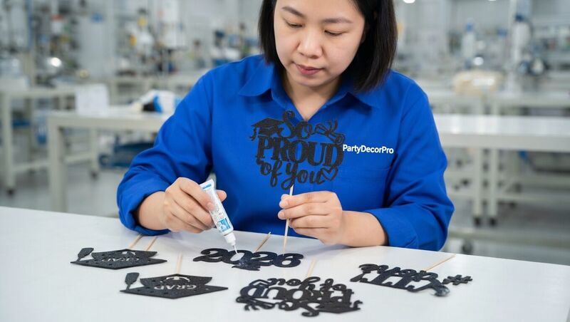graduation cake decorations supplies Manufacturing Process