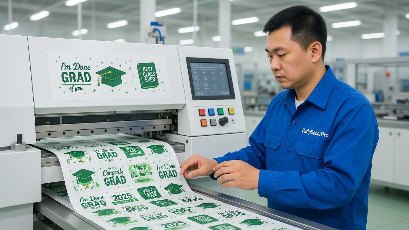 graduation temporary tattoos Manufacturing Process 