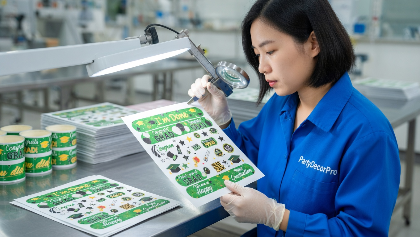 graduation temporary tattoos Manufacturing Process 